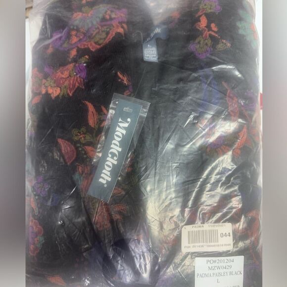 NWT ModCloth Women’s Blazer Padma Black size Large L - Picture 4 of 4